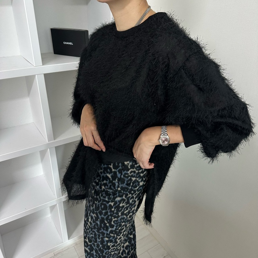 SOUIT韓國代購㊣女裝新款真品職業時尚推薦熱賣長袖T恤透明SOUIT by mabel-L長袖T恤