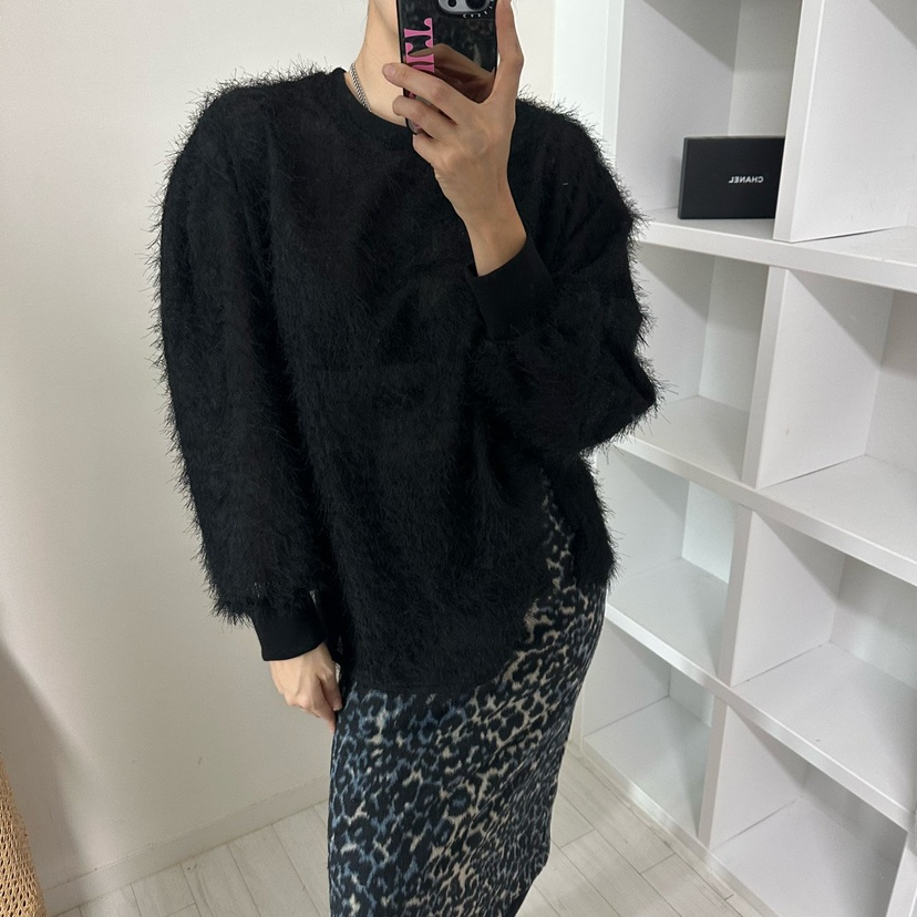 SOUIT韓國代購㊣女裝新款真品職業時尚推薦熱賣長袖T恤透明SOUIT by mabel-L長袖T恤