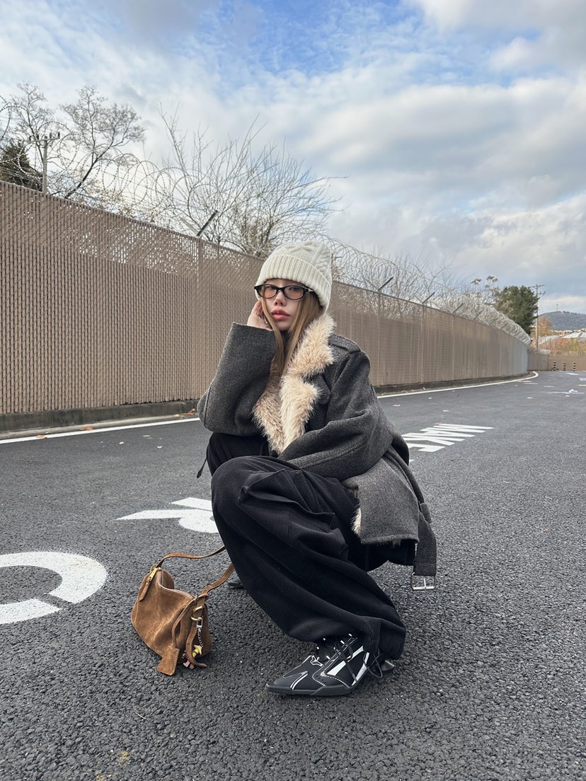 ZEROZERO東大門㊣代購女裝新款職業熱賣休閑褲工裝褲荷葉邊ZEROZERO休閑褲