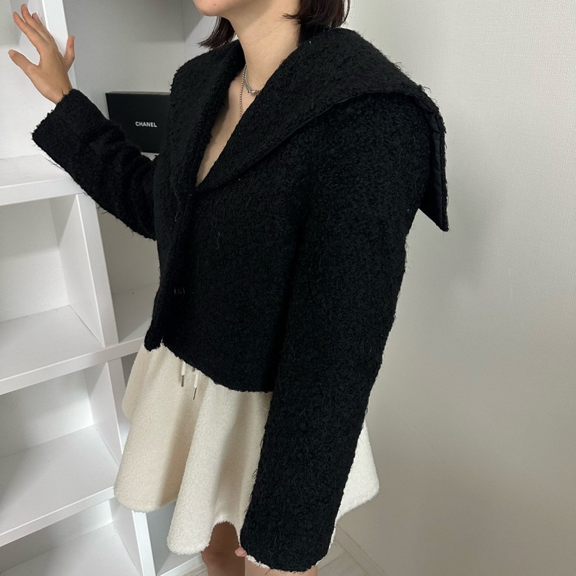 SOUIT東大門㊣代購女裝新品人氣職業熱賣推薦休閑真品夾克羊毛SOUIT by mabel-L夾克