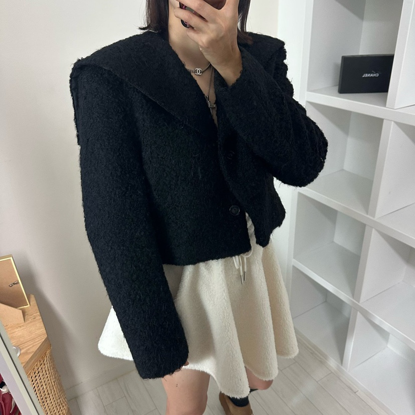 SOUIT東大門㊣代購女裝新品人氣職業熱賣推薦休閑真品夾克羊毛SOUIT by mabel-L夾克