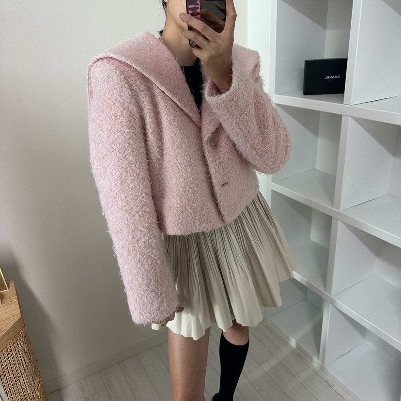 SOUIT東大門㊣代購女裝新品人氣職業熱賣推薦休閑真品夾克羊毛SOUIT by mabel-L夾克