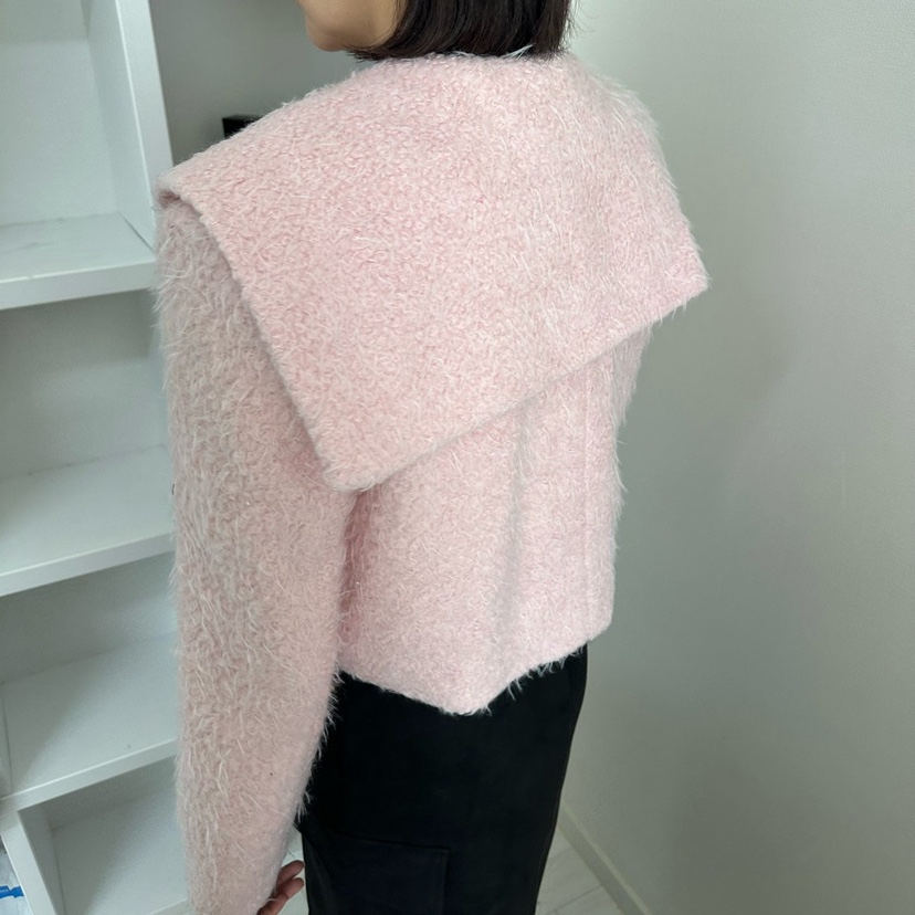 SOUIT東大門㊣代購女裝新品人氣職業熱賣推薦休閑真品夾克羊毛SOUIT by mabel-L夾克