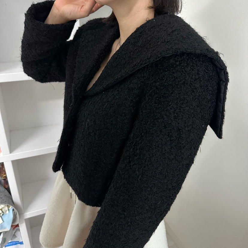 SOUIT東大門㊣代購女裝新品人氣職業熱賣推薦休閑真品夾克羊毛SOUIT by mabel-L夾克