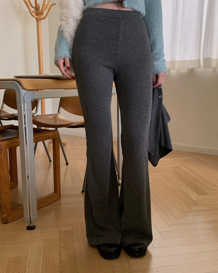 REVE CITE-L韓國代購㊣女士新款休閑真品時尚25秋冬裙褲羊毛REVE CITE裙褲