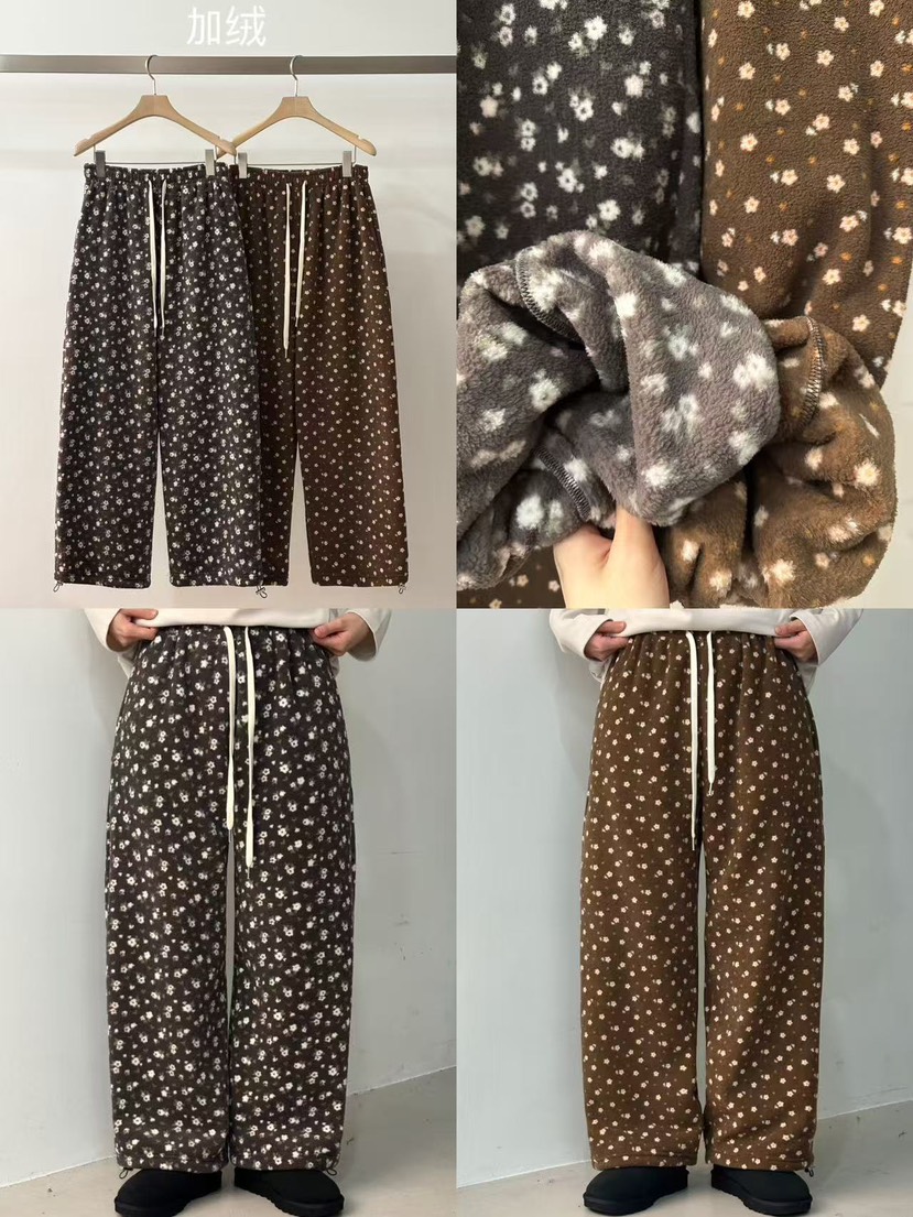 PEPPER-L東大門㊣實拍女裝新品人氣職業推薦真品休閑褲拉絨PEPPER休閑褲