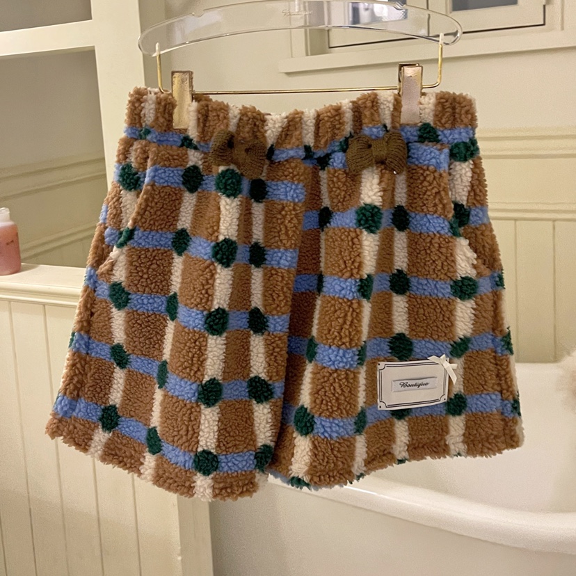 BOUTIQUE-L東大門㊣實拍女士新款真品人氣25秋冬休閑推薦短褲BOUTIQUE-L短褲圖色1