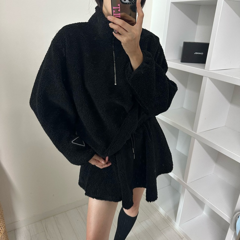 SOUIT韓國直郵㊣女裝新款休閑人氣推薦時尚熱賣職業衛衣拉鏈SOUIT by mabel-L衛衣