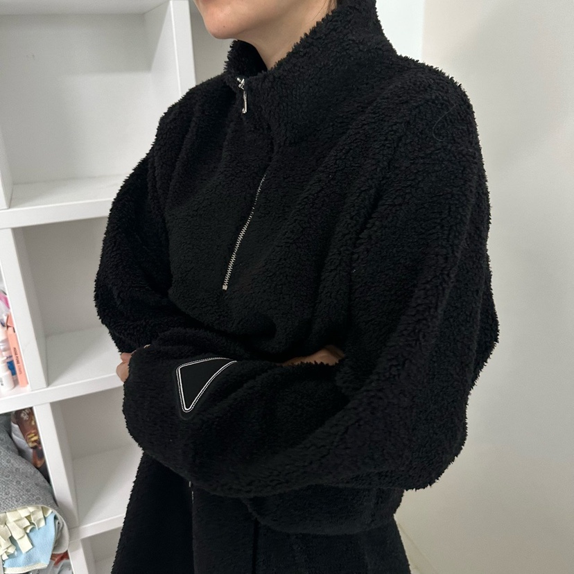 SOUIT韓國直郵㊣女裝新款休閑人氣推薦時尚熱賣職業衛衣拉鏈SOUIT by mabel-L衛衣