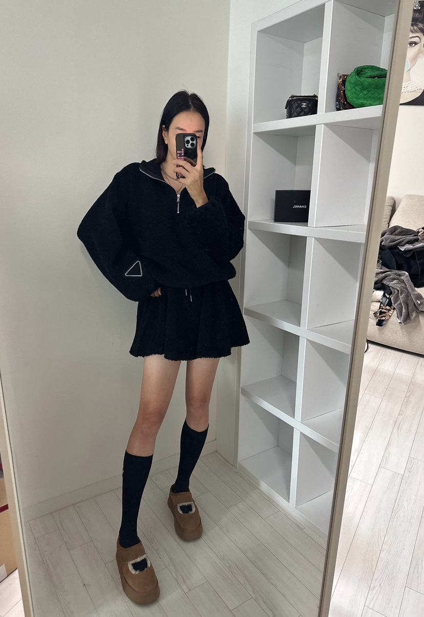 SOUIT韓國直郵㊣女裝新款休閑人氣推薦時尚熱賣職業衛衣拉鏈SOUIT by mabel-L衛衣