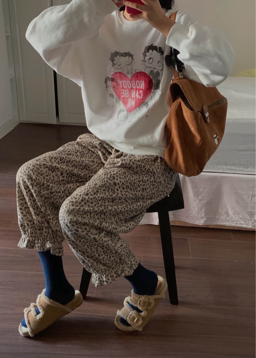 TOLL東大門㊣實拍女裝新款人氣時尚熱賣真品休閑休閑褲抓絨TOLL休閑褲