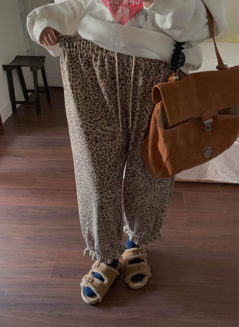 TOLL東大門㊣實拍女裝新款人氣時尚熱賣真品休閑休閑褲抓絨TOLL休閑褲