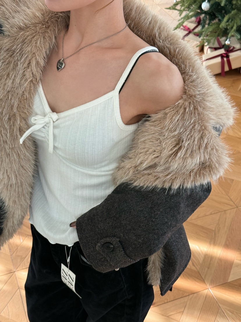 ZEROZERO韓國直郵㊣女士新款休閑推薦真品25秋冬人氣吊帶背心ZEROZERO吊帶/背心