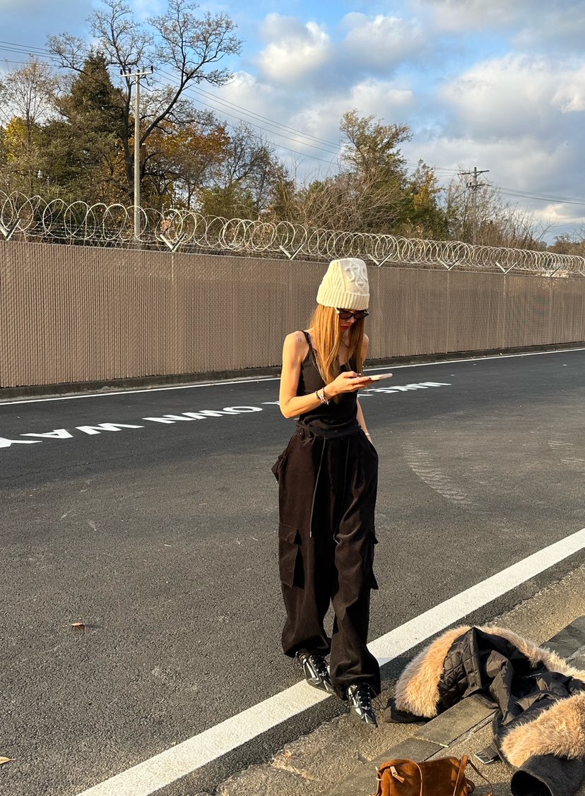 ZEROZERO韓國直郵㊣女士新款休閑推薦真品25秋冬人氣吊帶背心ZEROZERO吊帶/背心