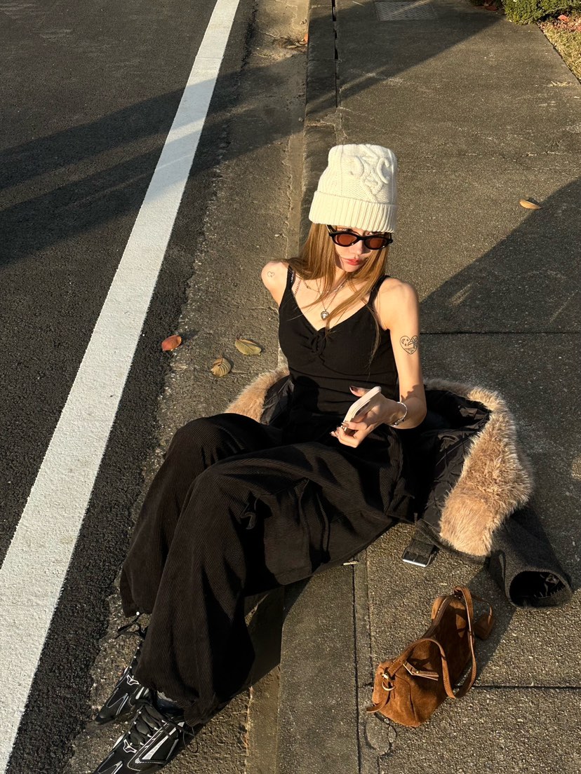 ZEROZERO韓國直郵㊣女士新款休閑推薦真品25秋冬人氣吊帶背心ZEROZERO吊帶/背心