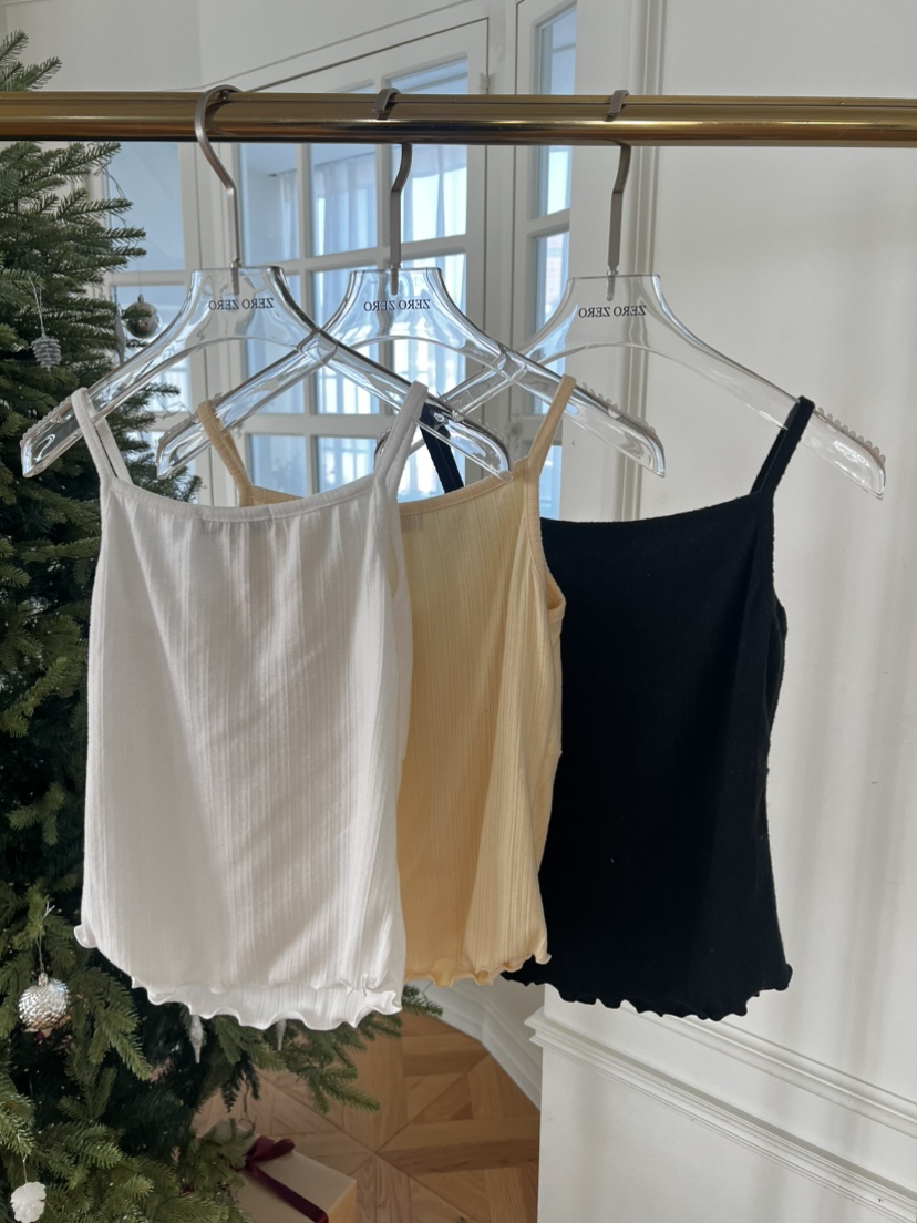 ZEROZERO韓國直郵㊣女士新款休閑推薦真品25秋冬人氣吊帶背心ZEROZERO吊帶/背心