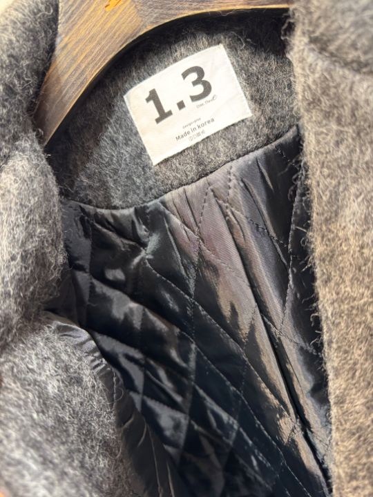 1.3東大門㊣實拍女裝新款推薦休閑25秋冬時尚職業夾克馬海毛1.3夾克