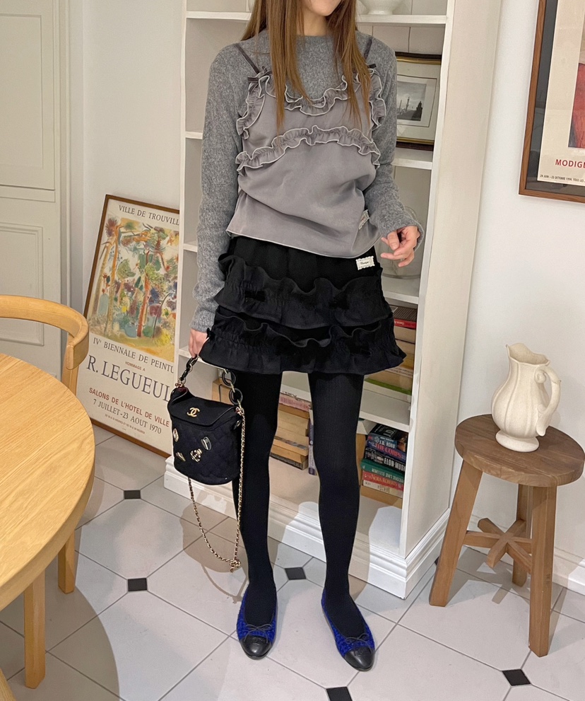 BOUTIQUE-L東大門㊣直郵女裝新品推薦人氣熱賣職業長袖T恤BOUTIQUE-L長袖T恤