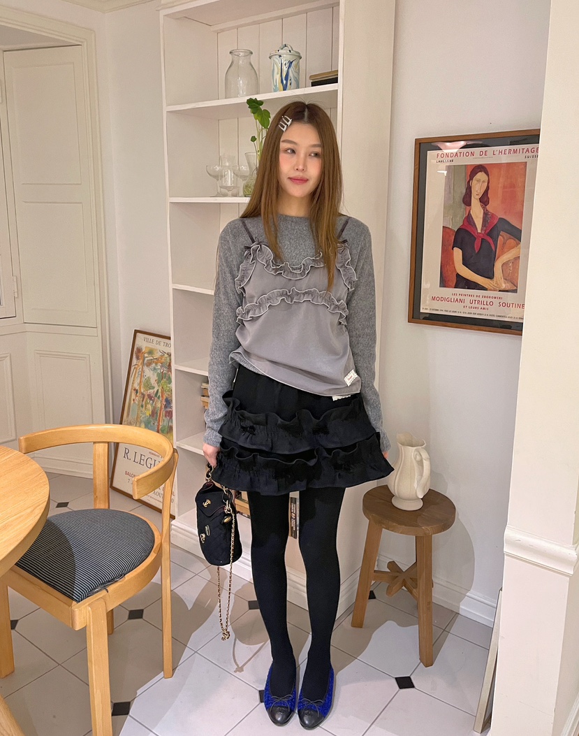 BOUTIQUE-L東大門㊣直郵女裝新品推薦人氣熱賣職業長袖T恤BOUTIQUE-L長袖T恤