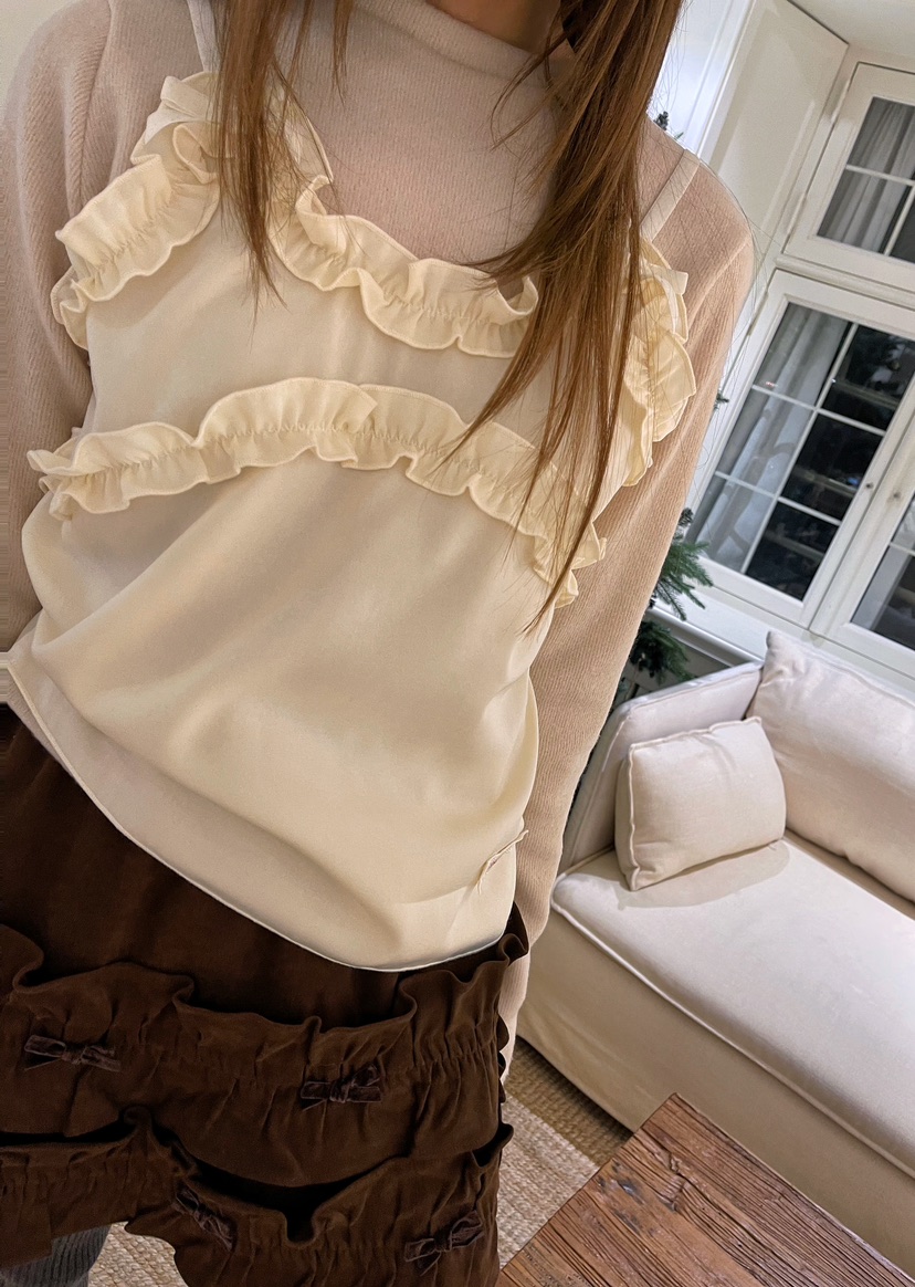 BOUTIQUE-L東大門㊣直郵女裝新品推薦人氣熱賣職業長袖T恤BOUTIQUE-L長袖T恤