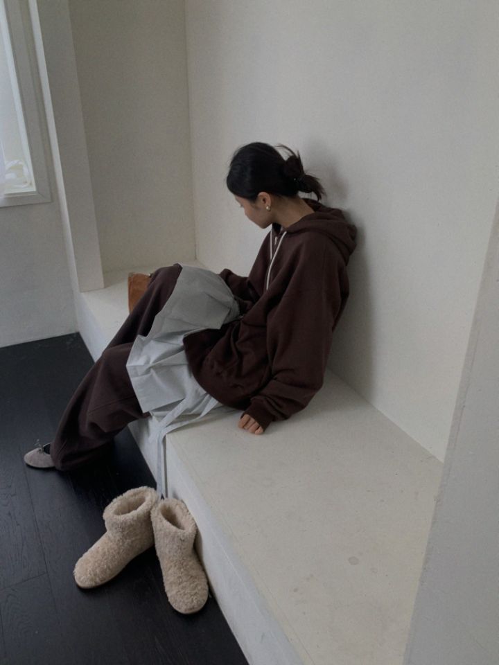 MARE東大門㊣實拍女裝新品25秋冬人氣推薦時尚衛衣拉鏈連帽MARE衛衣