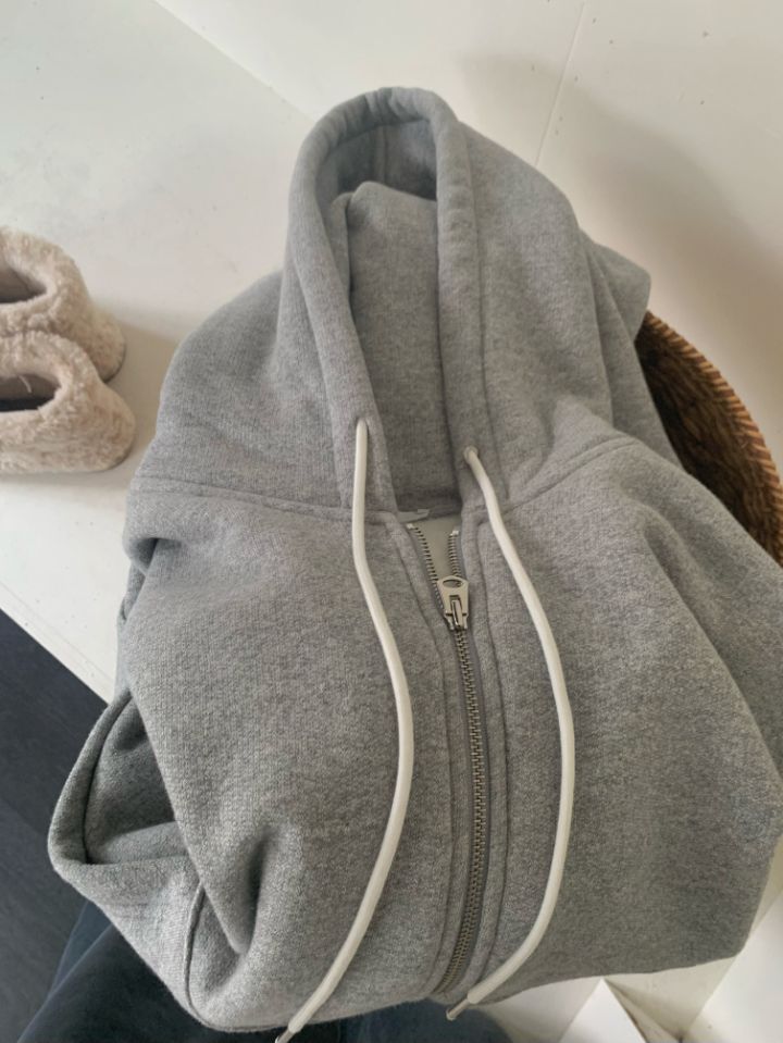 MARE東大門㊣實拍女裝新品25秋冬人氣推薦時尚衛衣拉鏈連帽MARE衛衣