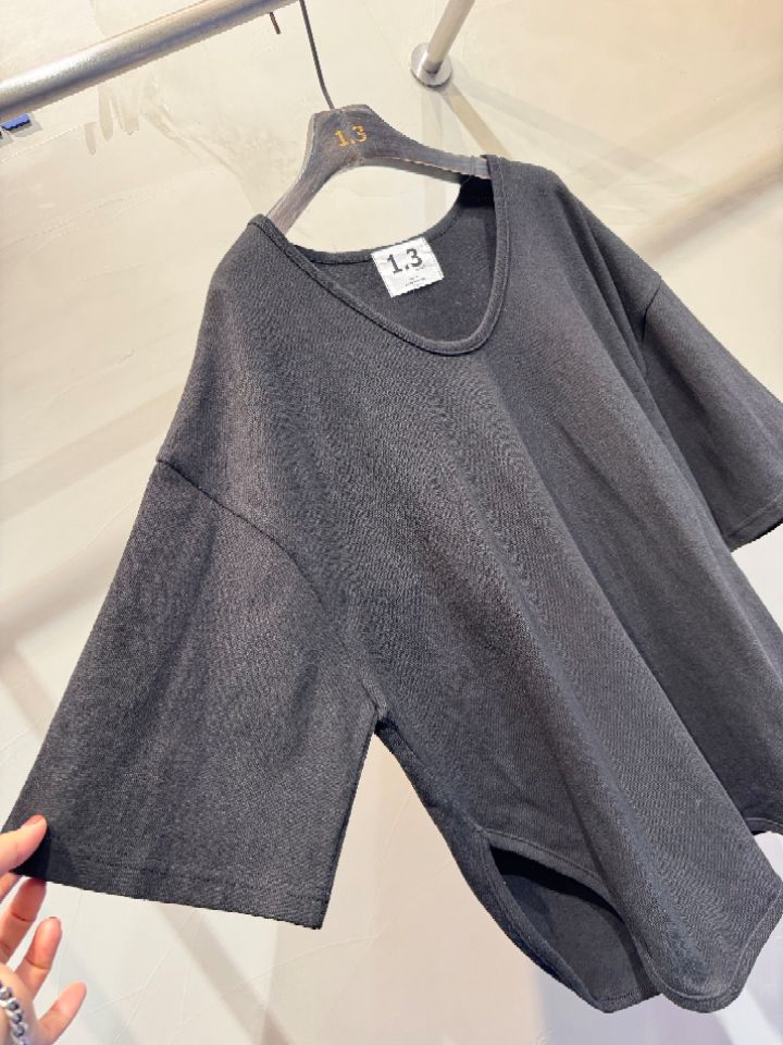 1.3東大門㊣直郵女裝新款25秋冬推薦人氣時尚職業熱賣休閑T恤1.3T恤