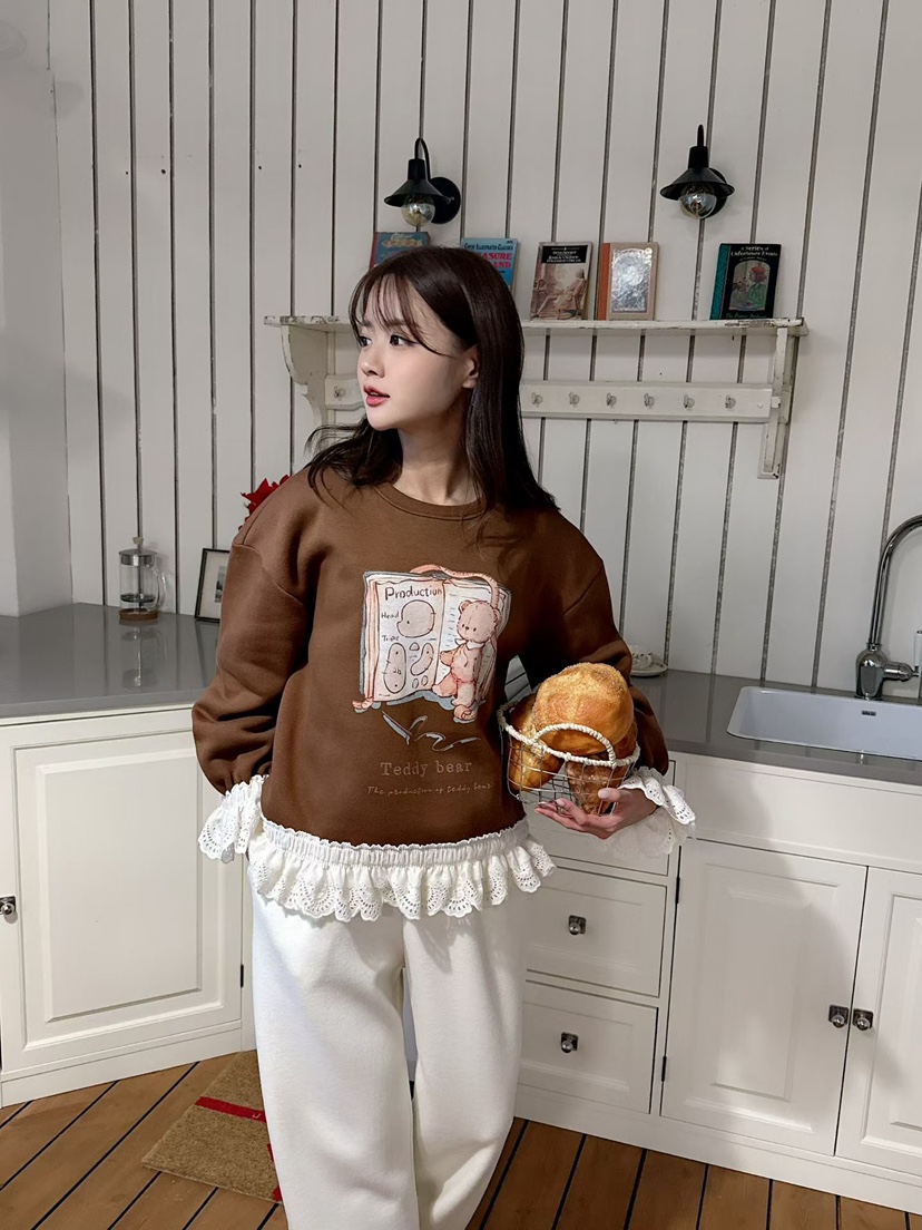 BE&amp;BE韓國代購㊣女士新款時尚25秋冬真品衛衣不含披肩BE&be衛衣