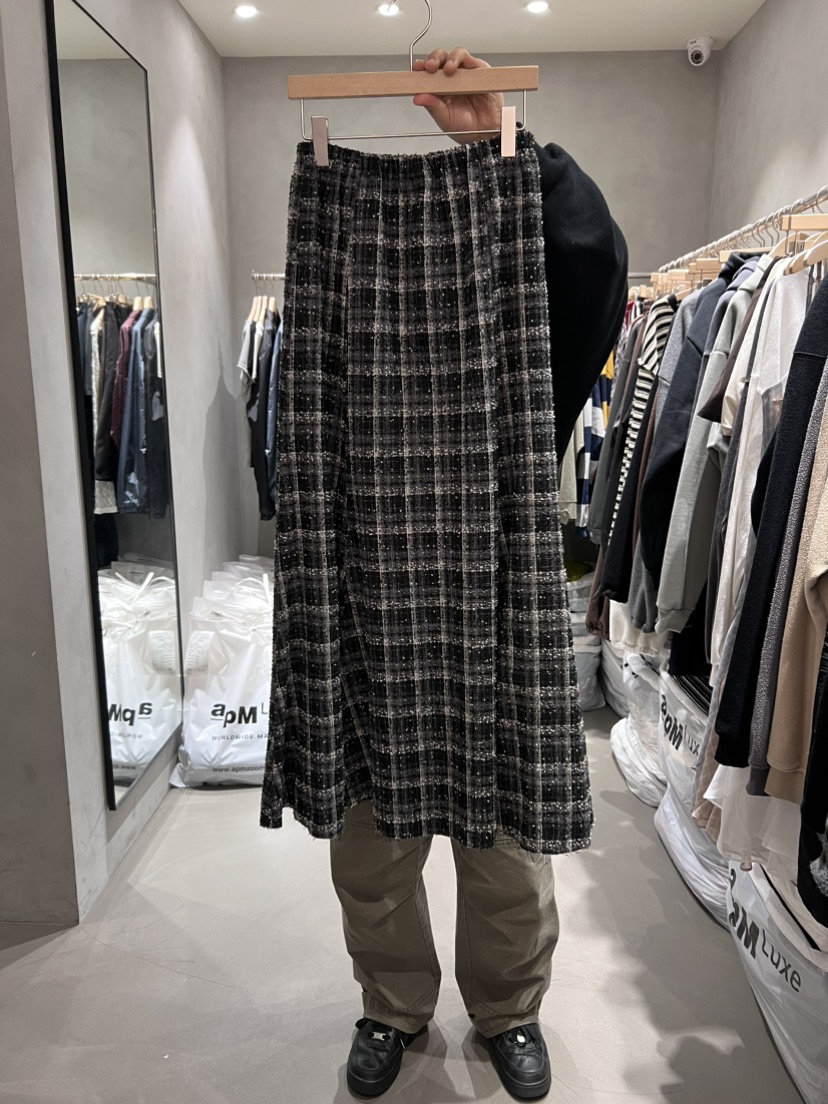 X-MOOD東大門㊣代購女士新品休閑推薦熱賣時尚職業25秋冬長裙X-MOOD長裙