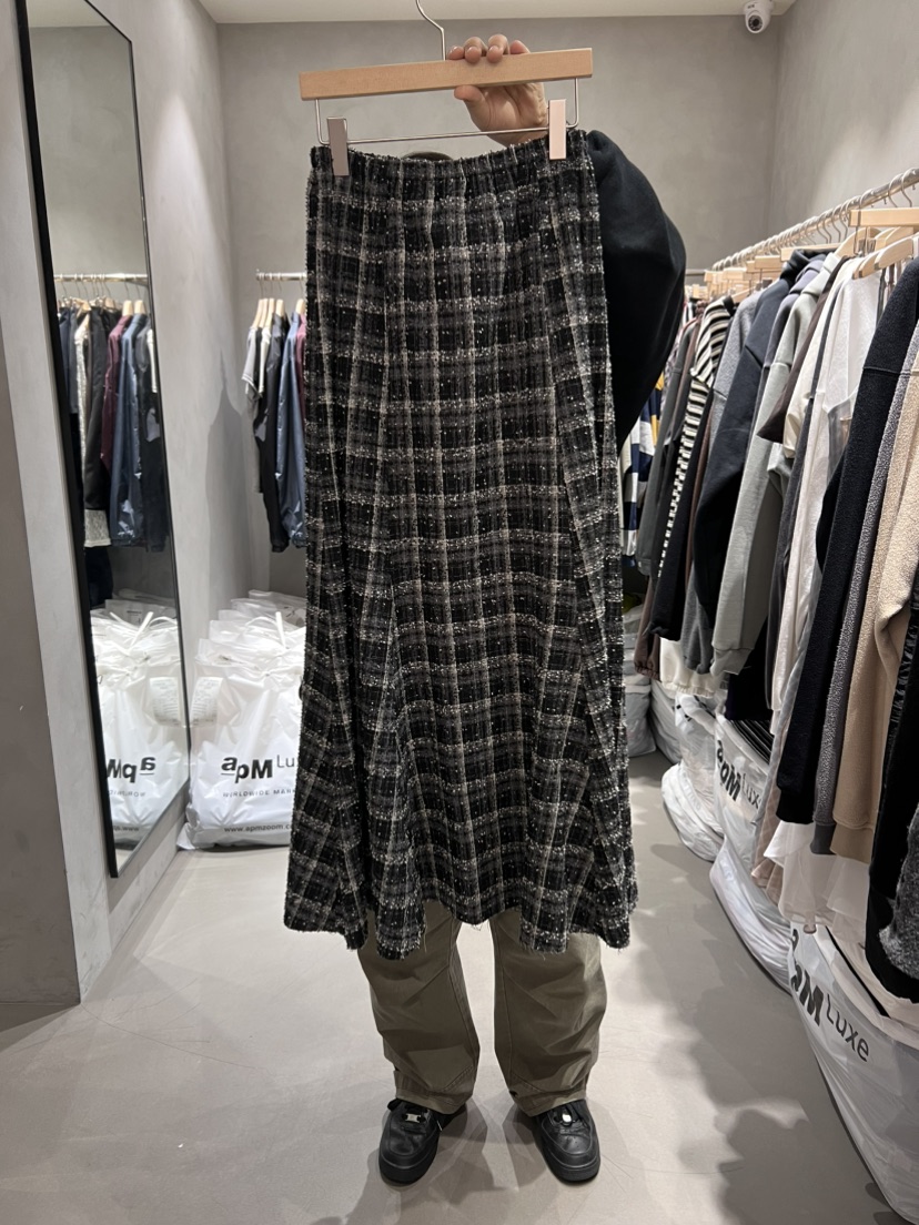 X-MOOD東大門㊣代購女士新品休閑推薦熱賣時尚職業25秋冬長裙X-MOOD長裙圖色1