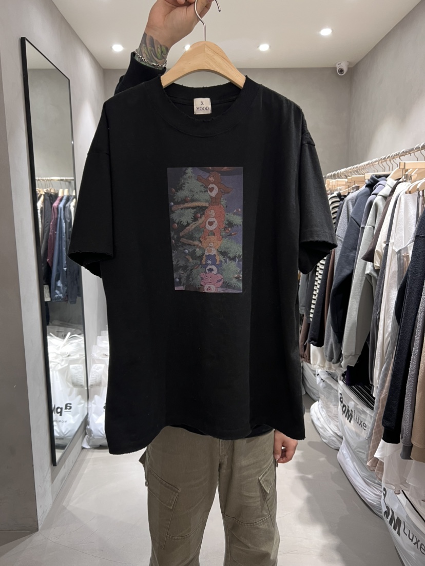 X-MOOD韓國直郵㊣女士新品熱賣推薦人氣真品休閑職業25秋冬T恤X-MOODT恤圖色1