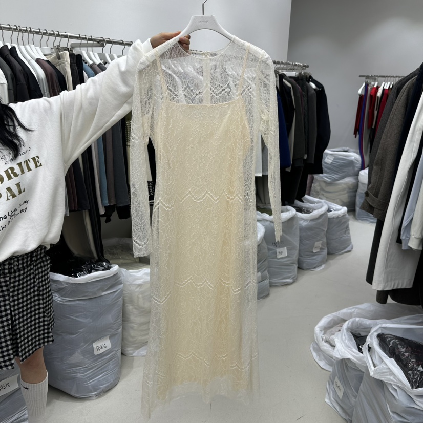 SIXTEEN韓國代購㊣女士新品時尚休閑熱賣人氣職業真品連衣裙SIXTEEN連衣裙圖色1