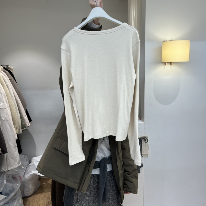 JINSIM韓國直郵㊣女士新品時尚人氣職業真品熱賣推薦長袖T恤JINSIM長袖T恤