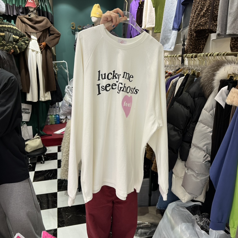 3COLOR東大門㊣實拍女裝新款職業長袖T恤Three color長袖T恤圖色1