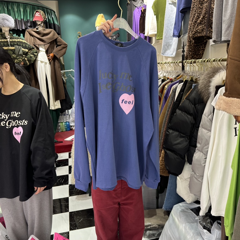 3COLOR東大門㊣實拍女裝新款職業長袖T恤Three color長袖T恤圖色3