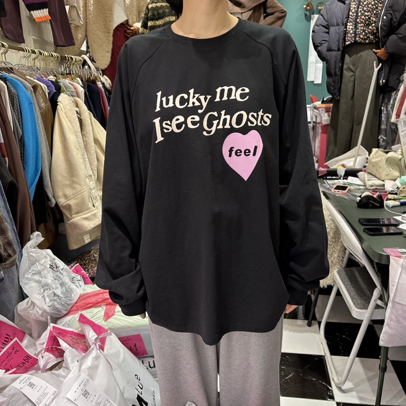 3COLOR東大門㊣實拍女裝新款職業長袖T恤Three color長袖T恤圖色4