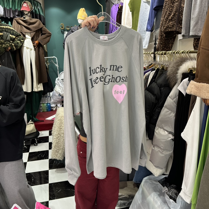 3COLOR東大門㊣實拍女裝新款職業長袖T恤Three color長袖T恤圖色5