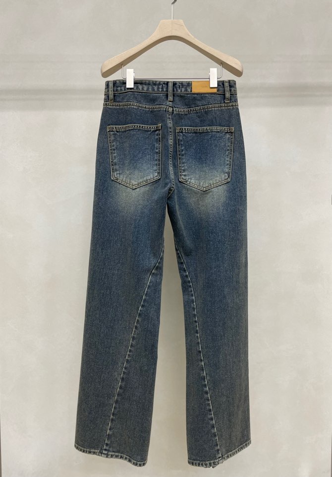 LAKE-A韓國直郵㊣女裝新品熱賣真品人氣休閑時尚推薦牛仔褲Lake side牛仔褲