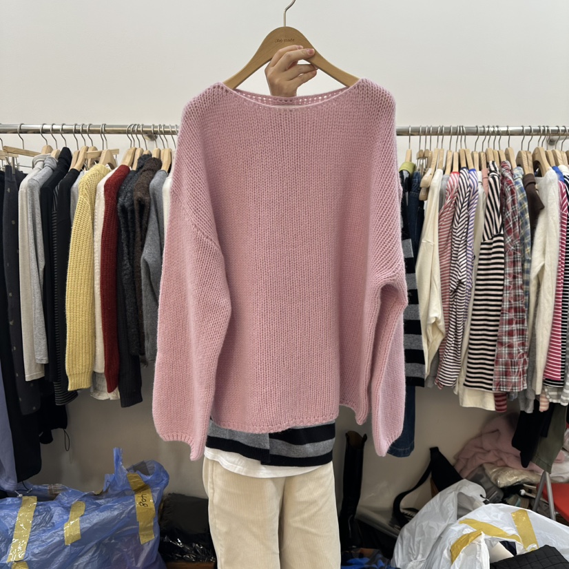 DELIGHT-L東大門㊣直郵女士新款25秋冬休閑針織衫羊毛柔軟DELIGHT-L針織衫圖色1