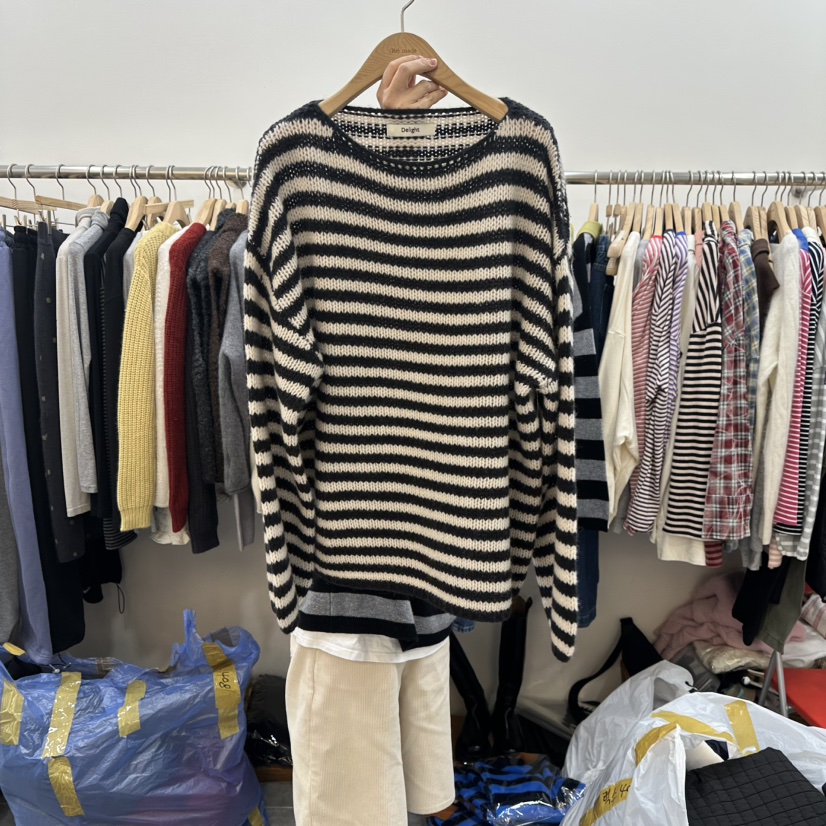 DELIGHT-L東大門㊣直郵女士新款25秋冬休閑針織衫羊毛柔軟DELIGHT-L針織衫圖色4