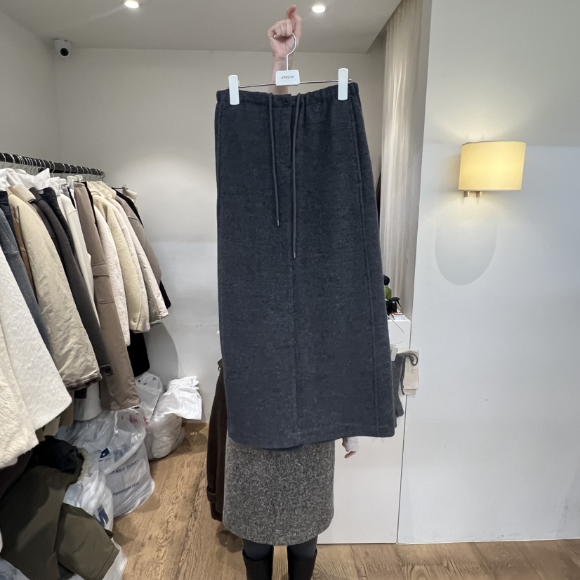 JINSIM東大門㊣實拍女士新款時尚推薦真品25秋冬休閑熱賣長裙JINSIM長裙圖色2