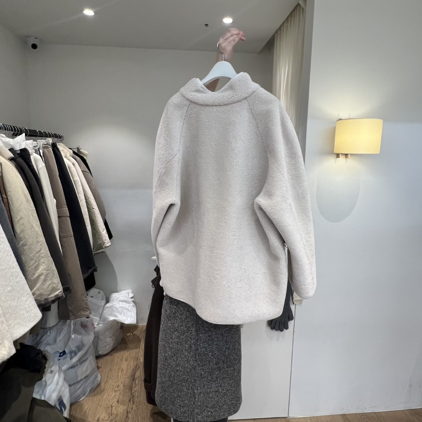 JINSIM東大門㊣實拍女士新品熱賣休閑25秋冬真品短款大衣羊毛JINSIM短款大衣