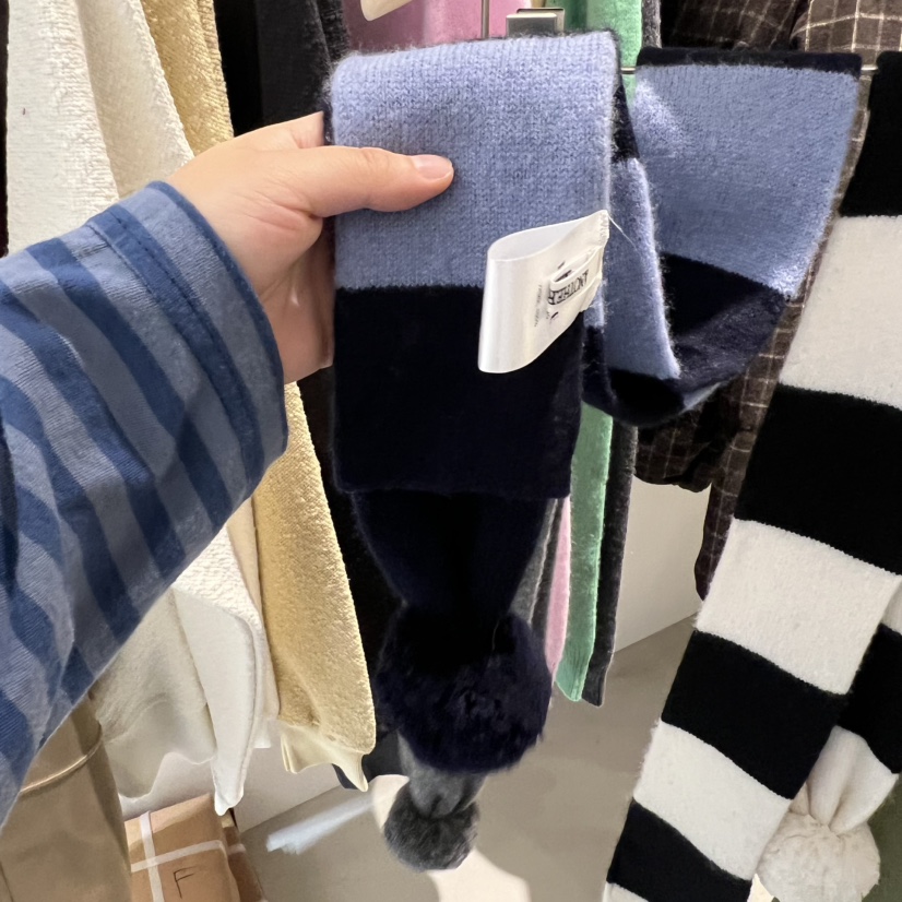 PLATE韓國代購㊣女裝新品真品職業25秋冬人氣休閑時尚圍巾披肩PLATE圍巾/披肩圖色2