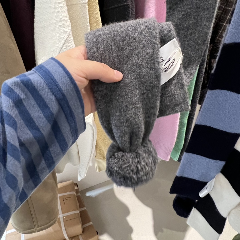 PLATE韓國代購㊣女裝新品真品職業25秋冬人氣休閑時尚圍巾披肩PLATE圍巾/披肩圖色3