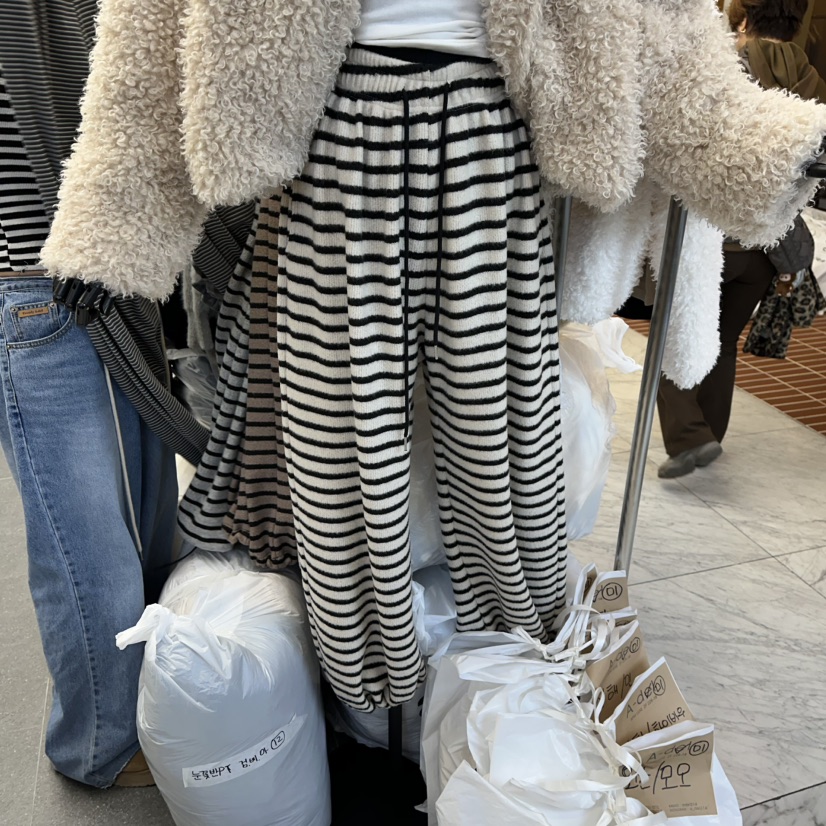 A-DEL東大門㊣直郵女士新品職業25秋冬休閑推薦休閑褲單排扣A-DEL休閑褲圖色3