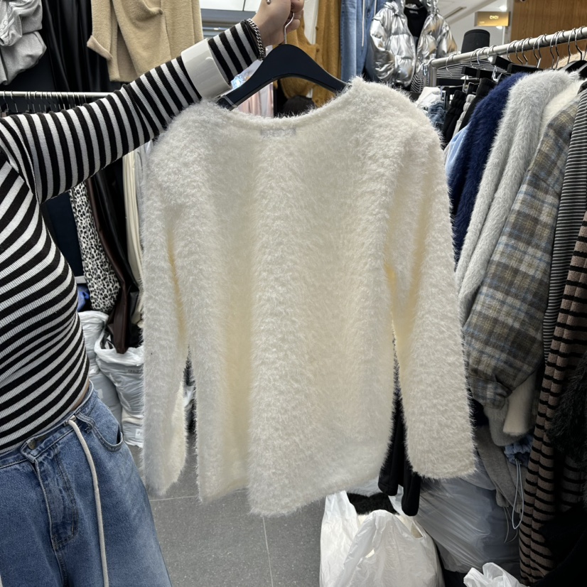 A-DEL韓國代購㊣女士新款職業時尚真品25秋冬熱賣休閑針織衫A-DEL針織衫