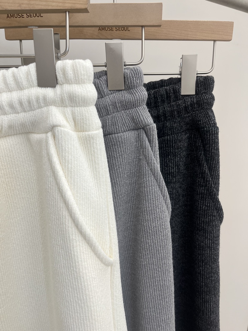 AMUSE SEOUL東大門㊣直郵女裝新款真品推薦人氣時尚休閑褲AMUSE SEOUL休閑褲