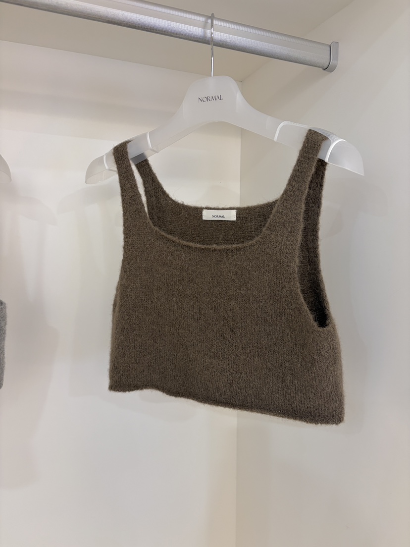 NORMAL東大門㊣代購女裝新款25秋冬推薦休閑真品時尚吊帶背心NORMAL吊帶/背心圖色2