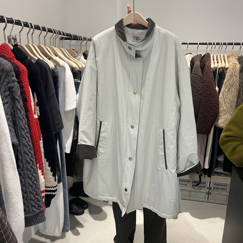 PLATE東大門㊣直郵女裝新品25秋冬真品職業時尚人氣夾克羊毛PLATE夾克圖色1