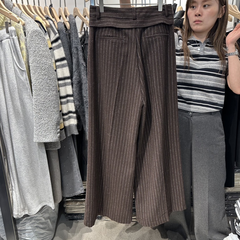 HABLE東大門㊣實拍女裝新款時尚休閑真品熱賣職業推薦休閑褲HABLE休閑褲